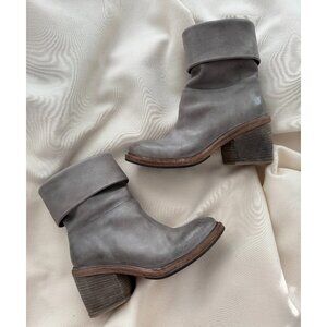 Marsell Grey Leather Boots, size 37